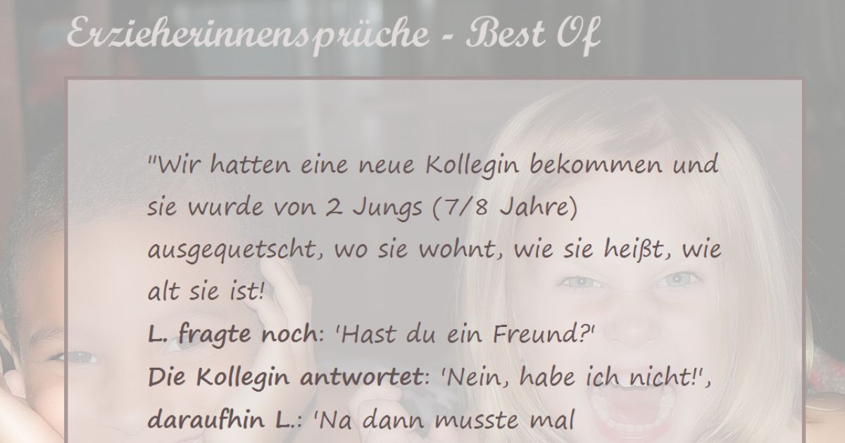 34+ Witziger Erzieherinnen Spruch, Weitere ideen zu sprüche, spruch