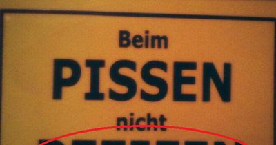 9 Kloschilder, die einem echt den Rest geben